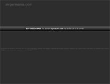 Tablet Screenshot of airgermania.com